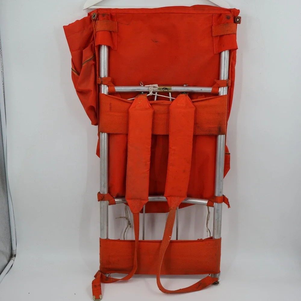 Comet American Camper External Frame Backpack Unisex Large Orange Vintage Japan